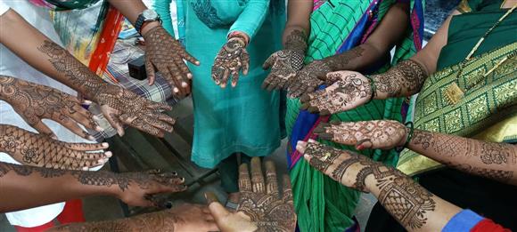 MEHNDI COMPETITION