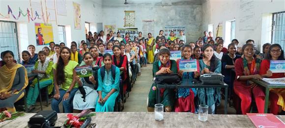 MENSTRUAL HYGIENE WORKSHOP BY RED CROSS IN COLLABORATION WITH WOMEN CELL